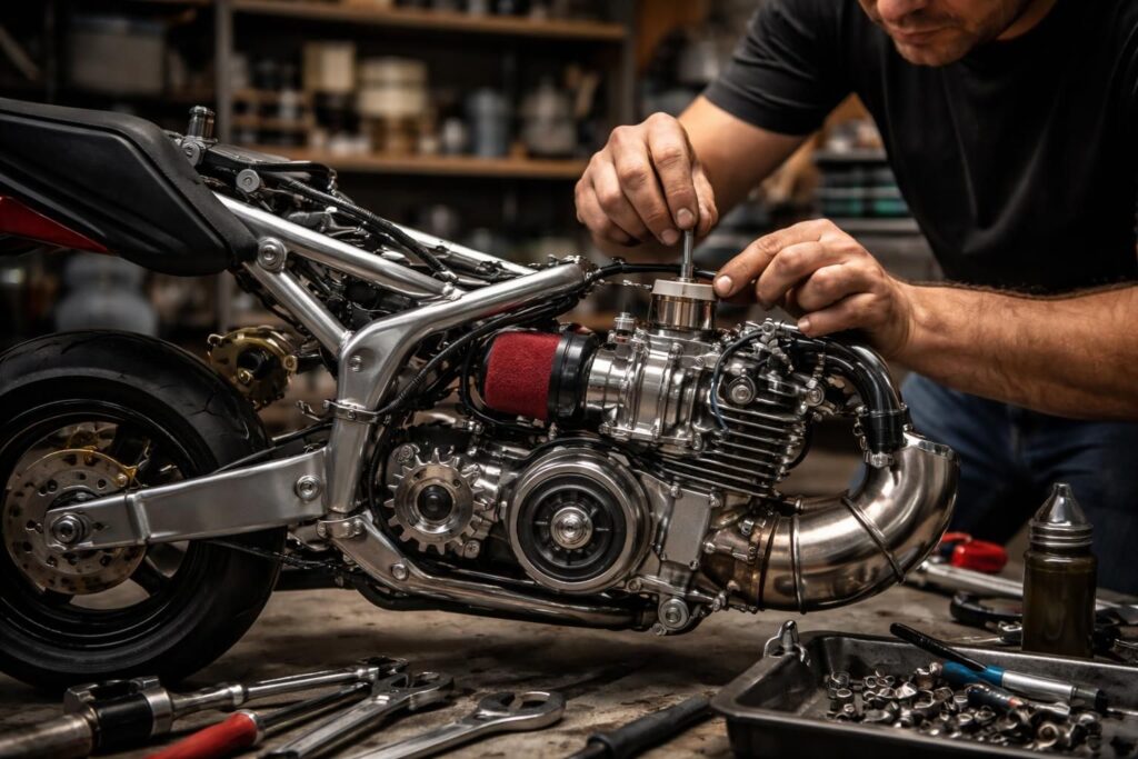découvrez des astuces efficaces pour améliorer l'accélération de votre moteur de pocket bike et optimiser ses performances.