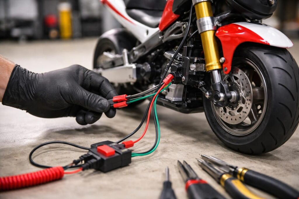 découvrez comment installer facilement un coupe-circuit sur votre pocket bike pour garantir votre sécurité et protéger votre moteur. suivez notre guide étape par étape simple et efficace.