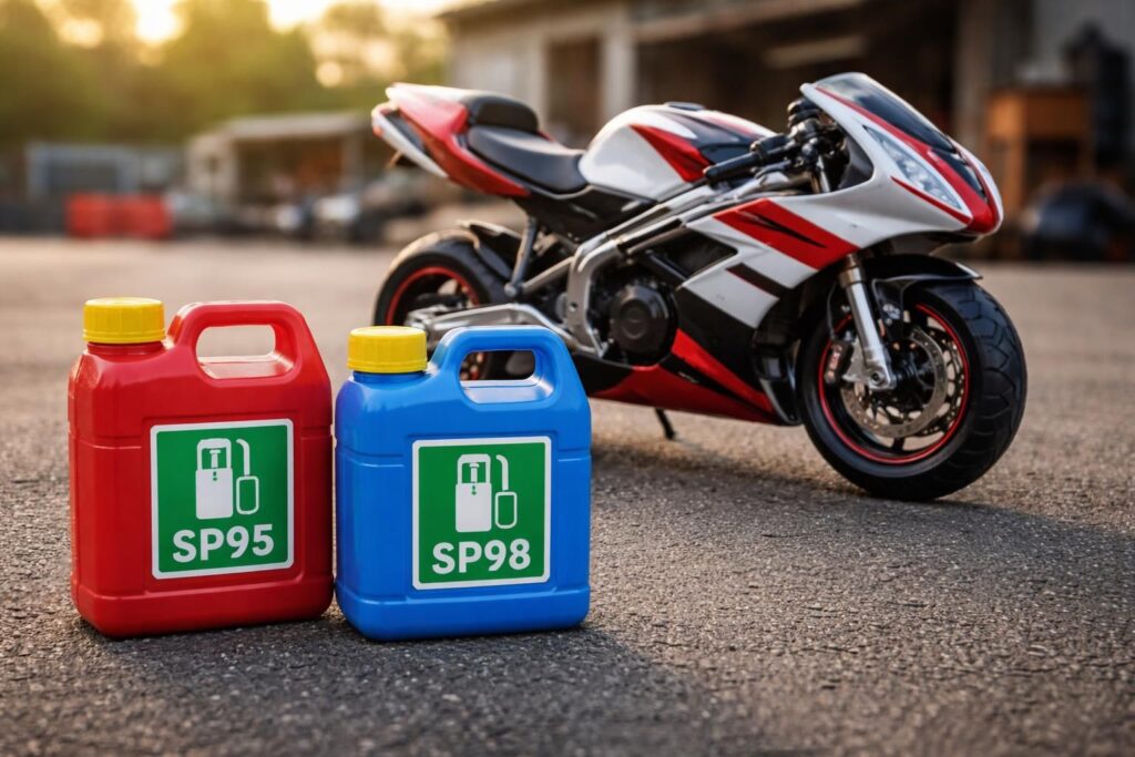 découvrez quel carburant choisir entre sp95 et sp98 pour optimiser les performances de votre pocket bike 49cc et assurer son bon fonctionnement.