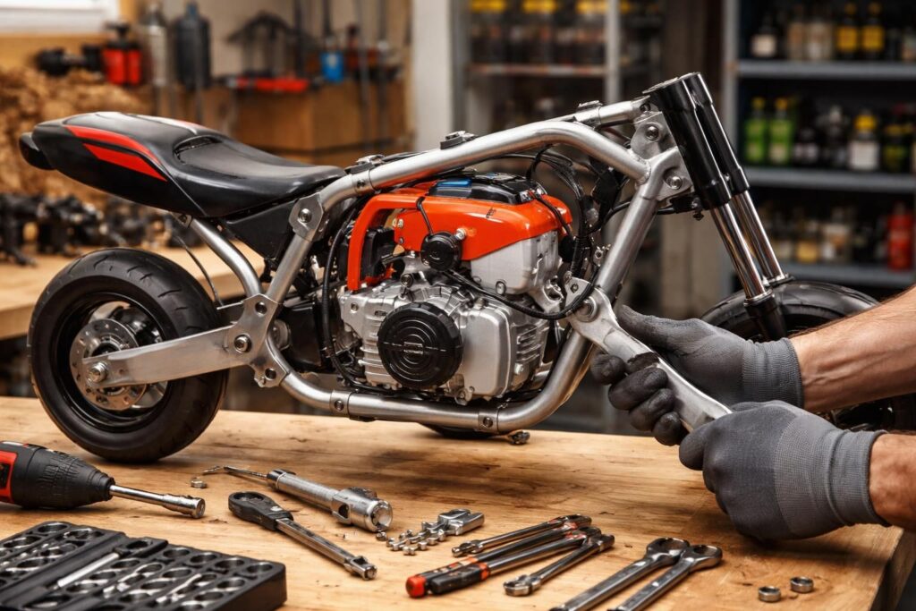 découvrez étape par étape comment monter un moteur de tronçonneuse sur une pocket bike pour améliorer ses performances et personnaliser votre mini moto en toute sécurité.