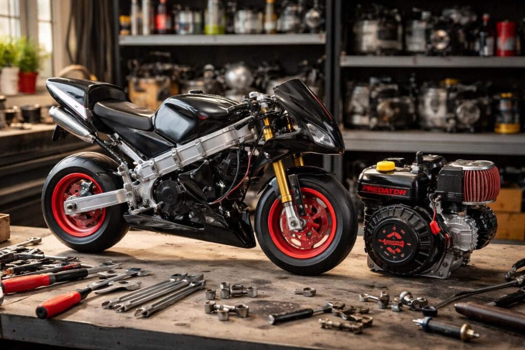 découvrez si un moteur predator peut être installé sur une pocket bike, les avantages, les précautions à prendre et les conseils pour une installation réussie.